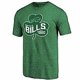 Men's Buffalo Bills St. Patrick's Day Green Short Sleeve T-Shirt FengYun,baseball caps,new era cap wholesale,wholesale hats